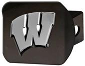 Fan Mats NCAA University of Wisconsin Hitch Cover Fan Mats NCAA University of Wisconsin Hitch Cover