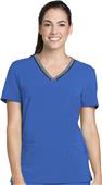 Lynx Womens Unleashed V-Neck Scrub Top Lynx Womens Unleashed V-Neck Scrub Top