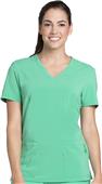 Lynx Womens Unleashed V-Neck Scrub Top Lynx Womens Unleashed V-Neck Scrub Top