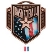 Hasty Awards 2.25" Liberty Basketball Medals M-742 Hasty Awards 2.25" Liberty Basketball Medals M-742