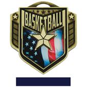 Hasty Awards 2.25" Liberty Basketball Medals M-742 Hasty Awards 2.25" Liberty Basketball Medals M-742
