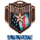 Hasty Awards 2.25" Liberty Basketball Medals M-742 Hasty Awards 2.25" Liberty Basketball Medals M-742