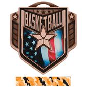 Hasty Awards 2.25" Liberty Basketball Medals M-742 Hasty Awards 2.25" Liberty Basketball Medals M-742