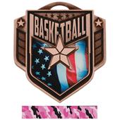 Hasty Awards 2.25" Liberty Basketball Medals M-742 Hasty Awards 2.25" Liberty Basketball Medals M-742