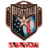 Hasty Awards 2.25" Liberty Basketball Medals M-742 Hasty Awards 2.25" Liberty Basketball Medals M-742
