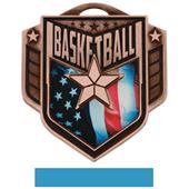 Hasty Awards 2.25" Liberty Basketball Medals M-742 Hasty Awards 2.25" Liberty Basketball Medals M-742