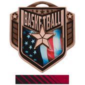 Hasty Awards 2.25" Liberty Basketball Medals M-742 Hasty Awards 2.25" Liberty Basketball Medals M-742