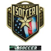 Hasty Awards 2.25" Liberty Soccer Medals M-742 Hasty Awards 2.25" Liberty Soccer Medals M-742