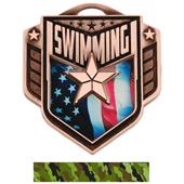 Hasty Awards 2.25" Liberty Swimming Medals M-742 Hasty Awards 2.25" Liberty Swimming Medals M-742