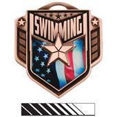 Hasty Awards 2.25" Liberty Swimming Medals M-742 Hasty Awards 2.25" Liberty Swimming Medals M-742