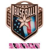Hasty Awards 2.25" Liberty Baseball Medals M-742 Hasty Awards 2.25" Liberty Baseball Medals M-742
