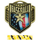 Hasty Awards 2.25" Liberty Baseball Medals M-742 Hasty Awards 2.25" Liberty Baseball Medals M-742