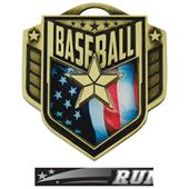 Hasty Awards 2.25" Liberty Baseball Medals M-742 Hasty Awards 2.25" Liberty Baseball Medals M-742