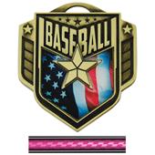 Hasty Awards 2.25" Liberty Baseball Medals M-742 Hasty Awards 2.25" Liberty Baseball Medals M-742