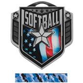 Hasty Awards 2.25" Liberty Softball Medals M-742 Hasty Awards 2.25" Liberty Softball Medals M-742