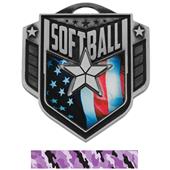 Hasty Awards 2.25" Liberty Softball Medals M-742 Hasty Awards 2.25" Liberty Softball Medals M-742