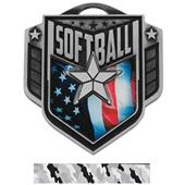 Hasty Awards 2.25" Liberty Softball Medals M-742 Hasty Awards 2.25" Liberty Softball Medals M-742