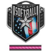 Hasty Awards 2.25" Liberty Softball Medals M-742 Hasty Awards 2.25" Liberty Softball Medals M-742