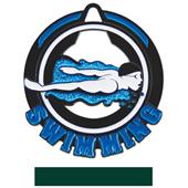 Hasty Awards 2.75" Epic Swimming Medals M-732 Hasty Awards 2.75" Epic Swimming Medals M-732