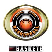 Hasty Award Halo Basketball Epic Insert Medal Hasty Award Halo Basketball Epic Insert Medal
