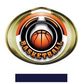 Hasty Award Halo Basketball Epic Insert Medal Hasty Award Halo Basketball Epic Insert Medal