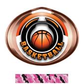 Hasty Award Halo Basketball Epic Insert Medal Hasty Award Halo Basketball Epic Insert Medal
