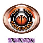 Hasty Award Halo Basketball Epic Insert Medal Hasty Award Halo Basketball Epic Insert Medal