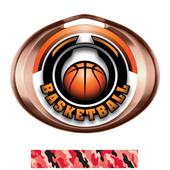 Hasty Award Halo Basketball Epic Insert Medal Hasty Award Halo Basketball Epic Insert Medal