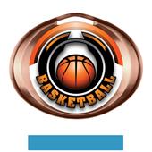 Hasty Award Halo Basketball Epic Insert Medal Hasty Award Halo Basketball Epic Insert Medal