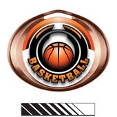 Hasty Award Halo Basketball Epic Insert Medal Hasty Award Halo Basketball Epic Insert Medal