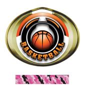 Hasty Award Halo Basketball Epic Insert Medal Hasty Award Halo Basketball Epic Insert Medal