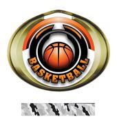 Hasty Award Halo Basketball Epic Insert Medal Hasty Award Halo Basketball Epic Insert Medal