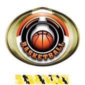 Hasty Award Halo Basketball Epic Insert Medal Hasty Award Halo Basketball Epic Insert Medal
