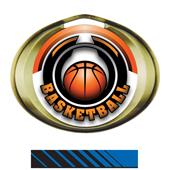 Hasty Award Halo Basketball Epic Insert Medal Hasty Award Halo Basketball Epic Insert Medal