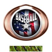 Hasty Award Halo Baseball Liberty Insert Medal Hasty Award Halo Baseball Liberty Insert Medal