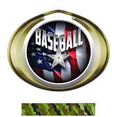 Hasty Award Halo Baseball Liberty Insert Medal Hasty Award Halo Baseball Liberty Insert Medal