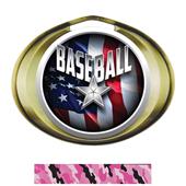 Hasty Award Halo Baseball Liberty Insert Medal Hasty Award Halo Baseball Liberty Insert Medal
