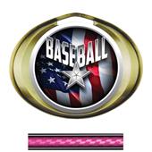 Hasty Award Halo Baseball Liberty Insert Medal Hasty Award Halo Baseball Liberty Insert Medal
