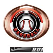 Hasty Award Halo Baseball Epic Insert Medal Hasty Award Halo Baseball Epic Insert Medal