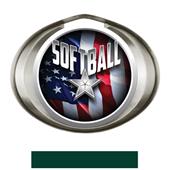 Hasty Award Halo Softball Liberty Insert Medal Hasty Award Halo Softball Liberty Insert Medal