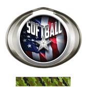 Hasty Award Halo Softball Liberty Insert Medal Hasty Award Halo Softball Liberty Insert Medal