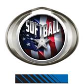 Hasty Award Halo Softball Liberty Insert Medal Hasty Award Halo Softball Liberty Insert Medal
