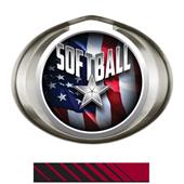 Hasty Award Halo Softball Liberty Insert Medal Hasty Award Halo Softball Liberty Insert Medal