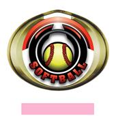 Hasty Award Halo Softball Epic Insert Medal Hasty Award Halo Softball Epic Insert Medal