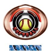 Hasty Award Halo Softball Epic Insert Medal Hasty Award Halo Softball Epic Insert Medal