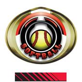Hasty Award Halo Softball Epic Insert Medal Hasty Award Halo Softball Epic Insert Medal