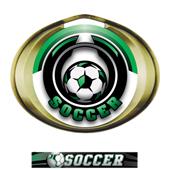 Hasty Award Halo Soccer Epic Insert Medal Hasty Award Halo Soccer Epic Insert Medal