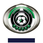 Hasty Award Halo Soccer Epic Insert Medal Hasty Award Halo Soccer Epic Insert Medal