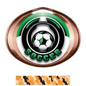 Hasty Award Halo Soccer Epic Insert Medal Hasty Award Halo Soccer Epic Insert Medal