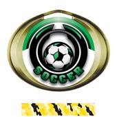 Hasty Award Halo Soccer Epic Insert Medal Hasty Award Halo Soccer Epic Insert Medal